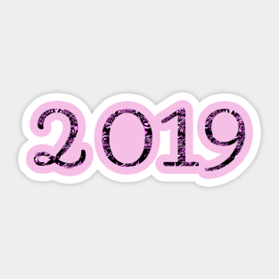 2019 Sticker